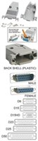 Kramer Female Connector D Type 9 Pin