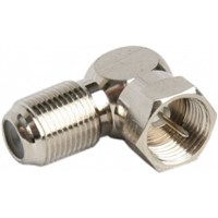 RG6F Type Right Angle Adaptor Male to Female