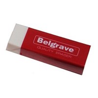 Belgrave Pencil Eraser Small White 20 per Box