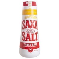 Saxa Plain Table Salt 750g