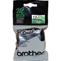 Brother Labelling Tape 12mmx8m Gold Text On Black