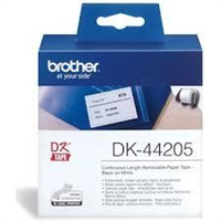 Brother DK44205 Label Roll 62mmx3048m White