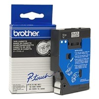 Brother TC101 Labelling Tape 12mmx77m Black on Clear