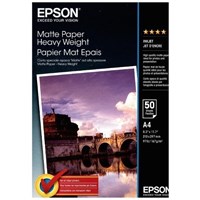 Epson Paper HeavyWeight 50 Sheets 167g Matte A4