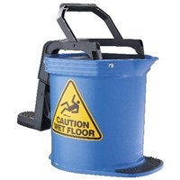 Oates Duraclean Ultra Roller Wringer Bucket 16L Blue