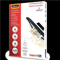 Fellowes Laminating Pouches A5 125 Micron 100 Pack