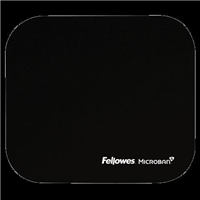 Fellowes Mouse Pad Black Microban