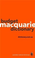 Macquarie Budget Dictionary 1st Ed Each