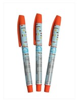 Spencil Silicone Pen Pixel Design Blue