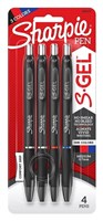 Sharpie SGel Pen 07mm Assorted Pk4