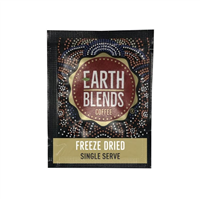 Earth Blends Coffee Freeze Dried Single Serve Sachets Carton 1000