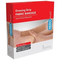 AeroPlast Premium Fabric Dressing Strip 6cm x 1M Each