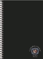 Cultural Choice Notebook Hard Cover A4 120pages Black 10 per Pack