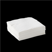 Biopak BioNapkins Cocktail Embossed Corner 2Ply White
