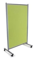 VisionChart Pinboard Modulo Mobile 1800x1000mm Lime