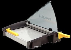 Fellowes Guillotine Plasma A4 Black Silver