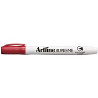 Artline Supreme Whiteboard Marker Bullet Red 12 per Box