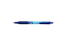 Bic Pen Soft Feel Retractable Medium Blue 12 per Box