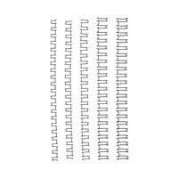 GBC Binding Coil 21 Loop Wire 6mm Silver 100 Pack