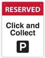 Sign Reserved Click and Collect