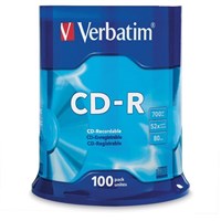 Verbatim 94554 CDR 100 Pack