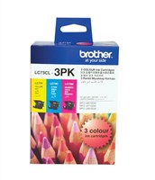 Brother LC73CL3PK Ink Cartridge Tricolour Pack