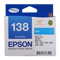Epson 138 C13T138292 Ink Cartridge Cyan