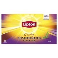 Lipton Tea Bags Decaffeinated 50 Box