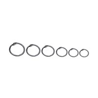 Hinged Rings 25Mm Bx100