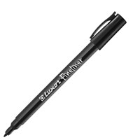 Luxor Fineliner Pen Black 12 per Box
