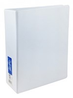 Marbig Clearview Insert Binder A4 4D Ring 65mm White 20 per Box