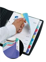 Marbig Dividers Professional 5 Tab Extra Wide A4 Assorted