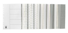 Marbig Dividers 1 to 20 Tab PP A4 White