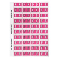 Avery Colour Coding Labels F Side Tab Pink 240 Pack