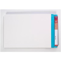 Avery Lateral File 42436 FC White with Blue Tabs Bx100