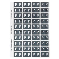 Avery Colour Coding Labels P Side Tab Grey 200 Pack