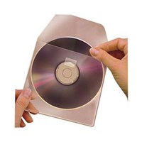 3L CD Rom Pockets With Flap Self Adhesive 10 Pack