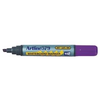 Artline 579 Chisel Whiteboard Marker Purple Each 12 per Box