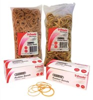 Esselte Rubber Bands 500g Size 62 Natural Bag
