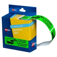 Avery DMR1964R4 Friendly Reminder Dispenses Labels 125 Pack