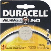 Duracell Battery CR2450 Lithium 3 Volt