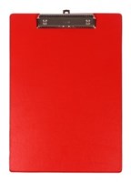 Bantex Clipboard PVC A4 Red