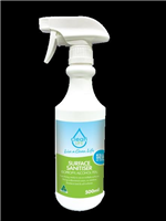CleanLIFE Isopropyl Alcohol Sanitiser Spray Bottle 500ml Each