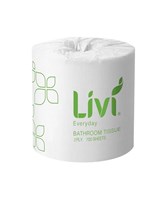 Livi 7004 Toilet Tissue 2 Ply 700 Sheets Carton 48 24 per Pallet