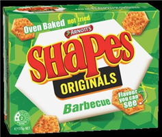 Arnotts Snacks Shapes Original Barbecue 175g