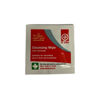 St John Cleansing Antiseptic Swabs 1 CetrimideChlorhexidine Each 100 per Box