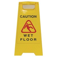 Cleanlink 12050 Safety Sign Wet Floor Yellow