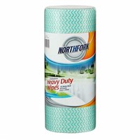 Northfork Heavy Duty Cleaning Cloths Green 90 Roll