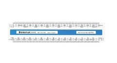 Staedtler Oval Scale Ruler 150mm Each