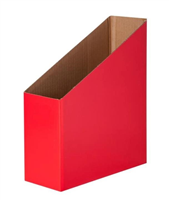 Visionchart Magazine Box Pack Of 5  Red